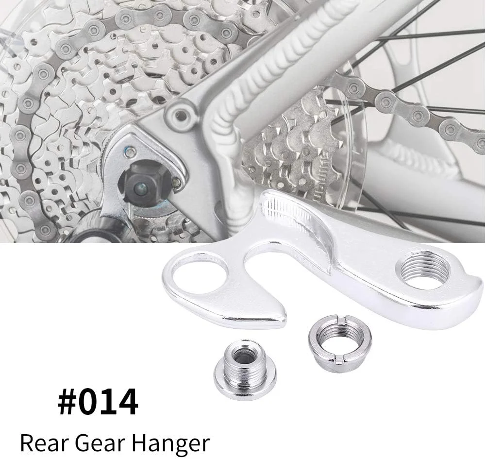 آویز دنده عقب دوچرخه آلیاژ آلومینیوم برای تجربه سواری روان در سفرهای دوچرخه سواری کوهستانی