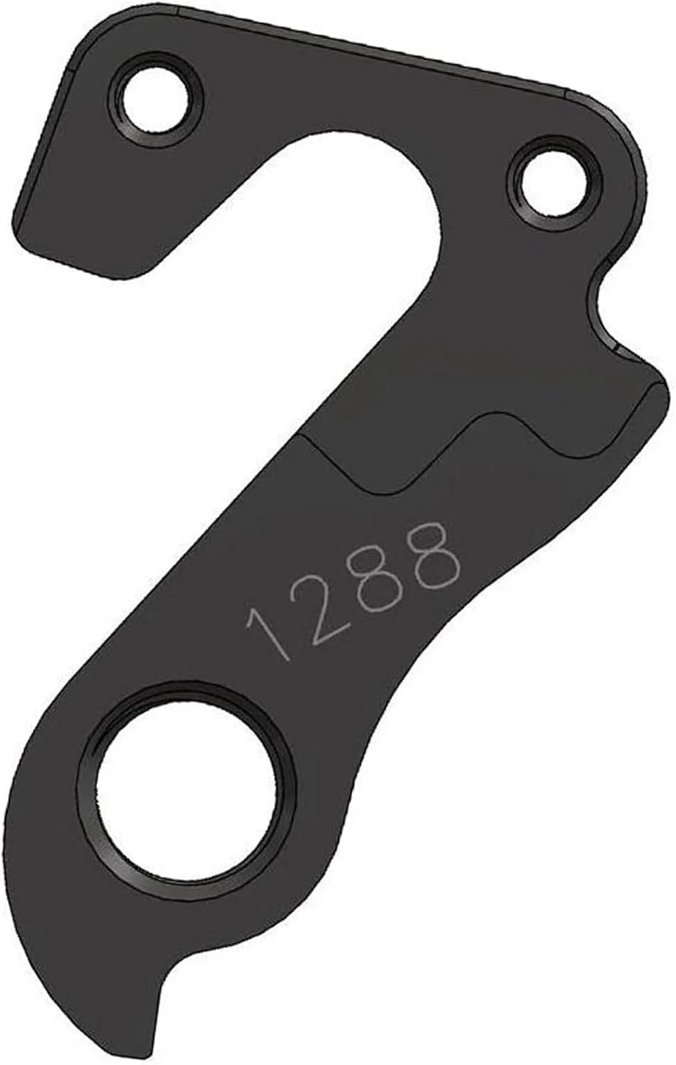 آویز شانژمان مدل D1288 سازگار/جایگزین برای دوچرخه های لوئیس گارنو Xinos و Revolution 4.5 به همراه قلاب باربند عقب