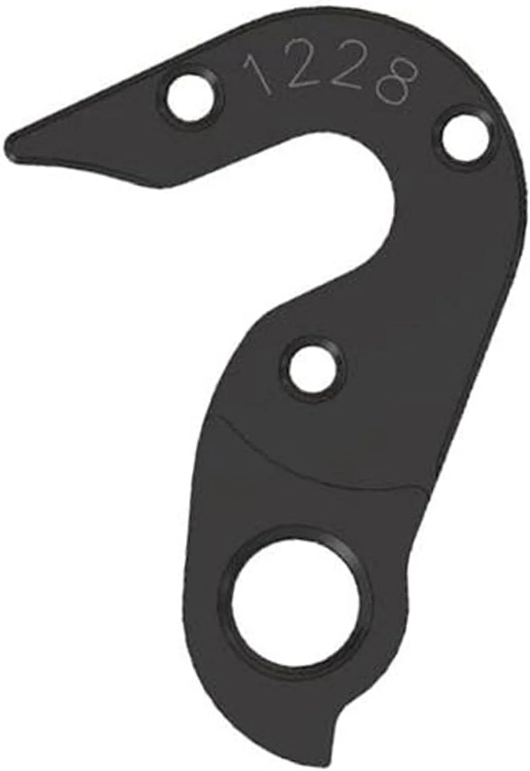 آویز شانژمان مدل D1228 سازگار/جایگزین برای دوچرخه های لوییس گارنو، مسی، موتوبکان - قلاب باربند عقب دوچرخه