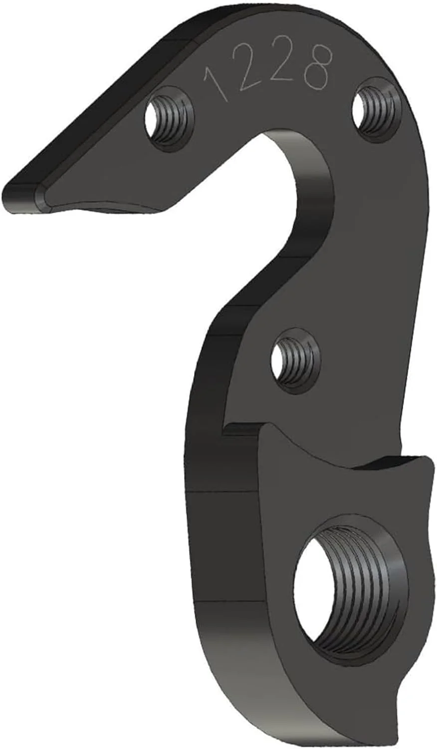 آویز شانژمان مدل D1228 سازگار/جایگزین برای دوچرخه های لوییس گارنو، مسی، موتوبکان - قلاب باربند عقب دوچرخه