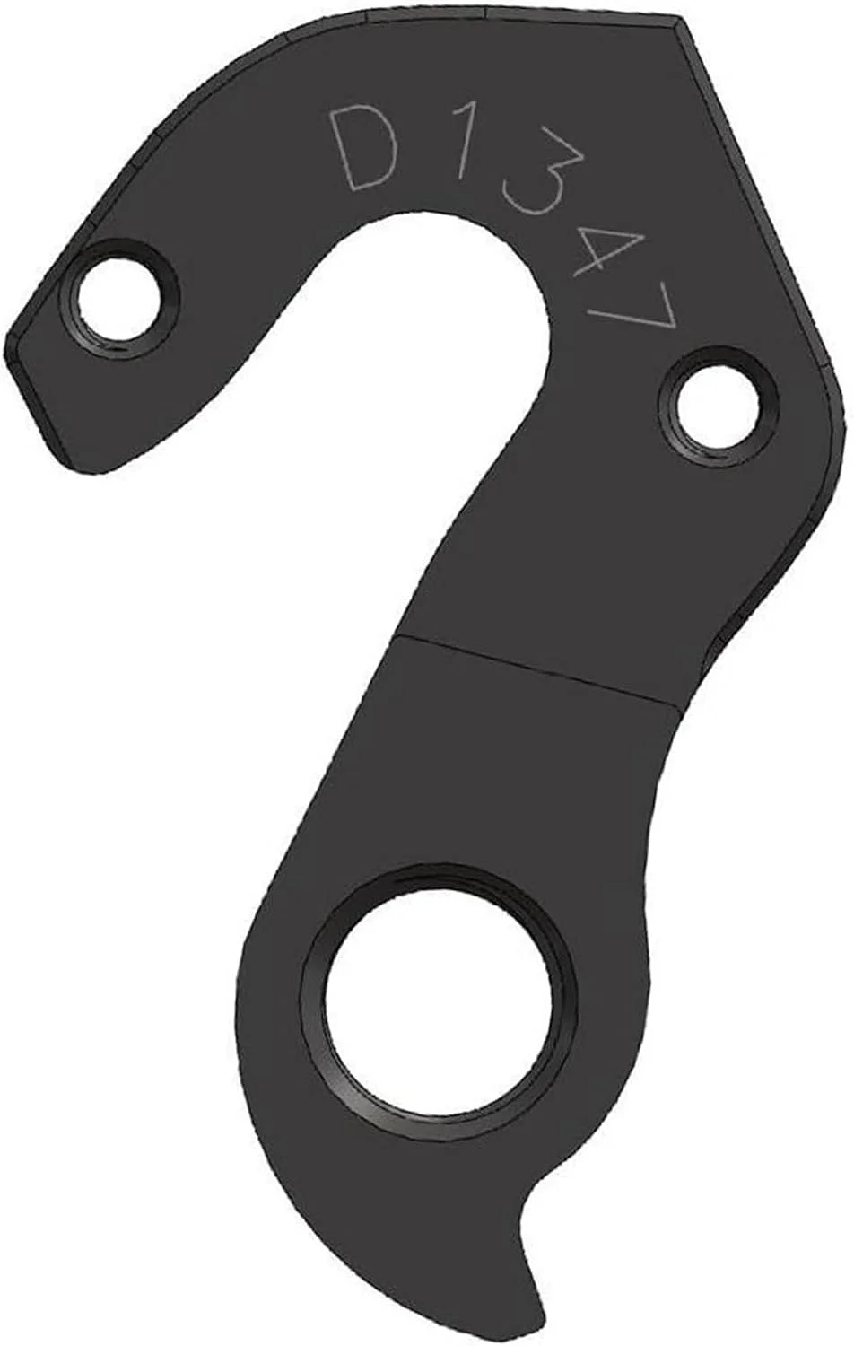 آویز شانژمان مدل D1347 سازگار/جایگزین برای فریم های دوچرخه لوک، قلاب بار عقب دوچرخه سواری