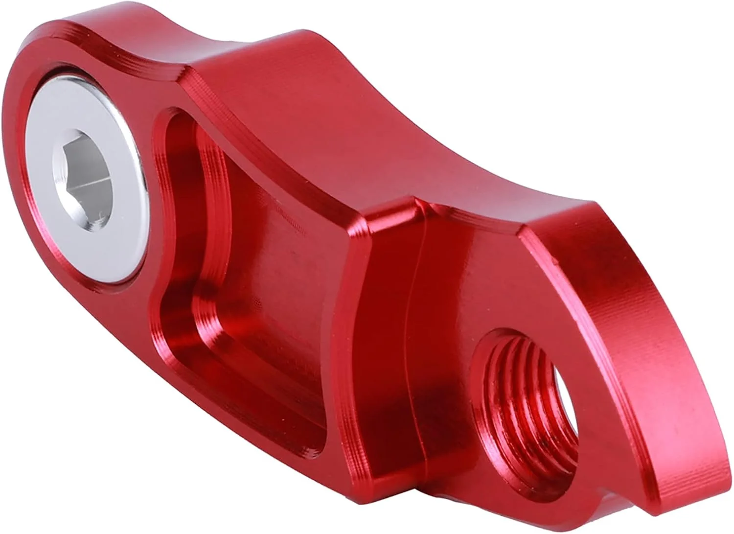 بازوی اتصال удлинитель شانژمان عقب آلومینیومی مشکی YC-02 مناسب برای طبق عوض کن های 40T/42T/46T/50T/56T دوچرخه کوهستان و جاده، ایده آل برای دوچرخه سواران