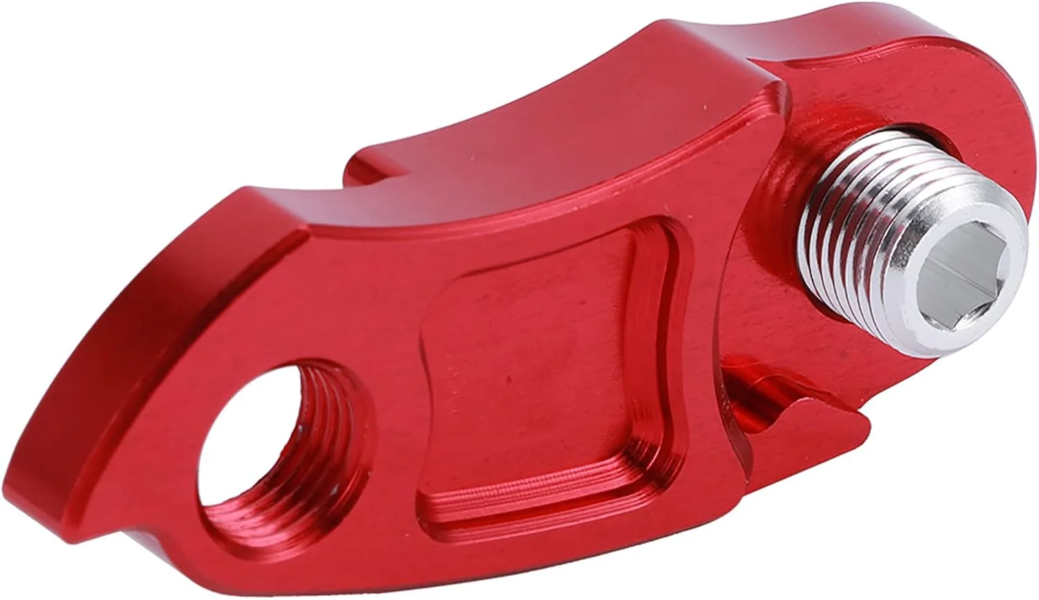 بازوی اتصال удлинитель شانژمان عقب آلومینیومی مشکی YC-02 مناسب برای طبق عوض کن های 40T/42T/46T/50T/56T دوچرخه کوهستان و جاده، ایده آل برای دوچرخه سواران