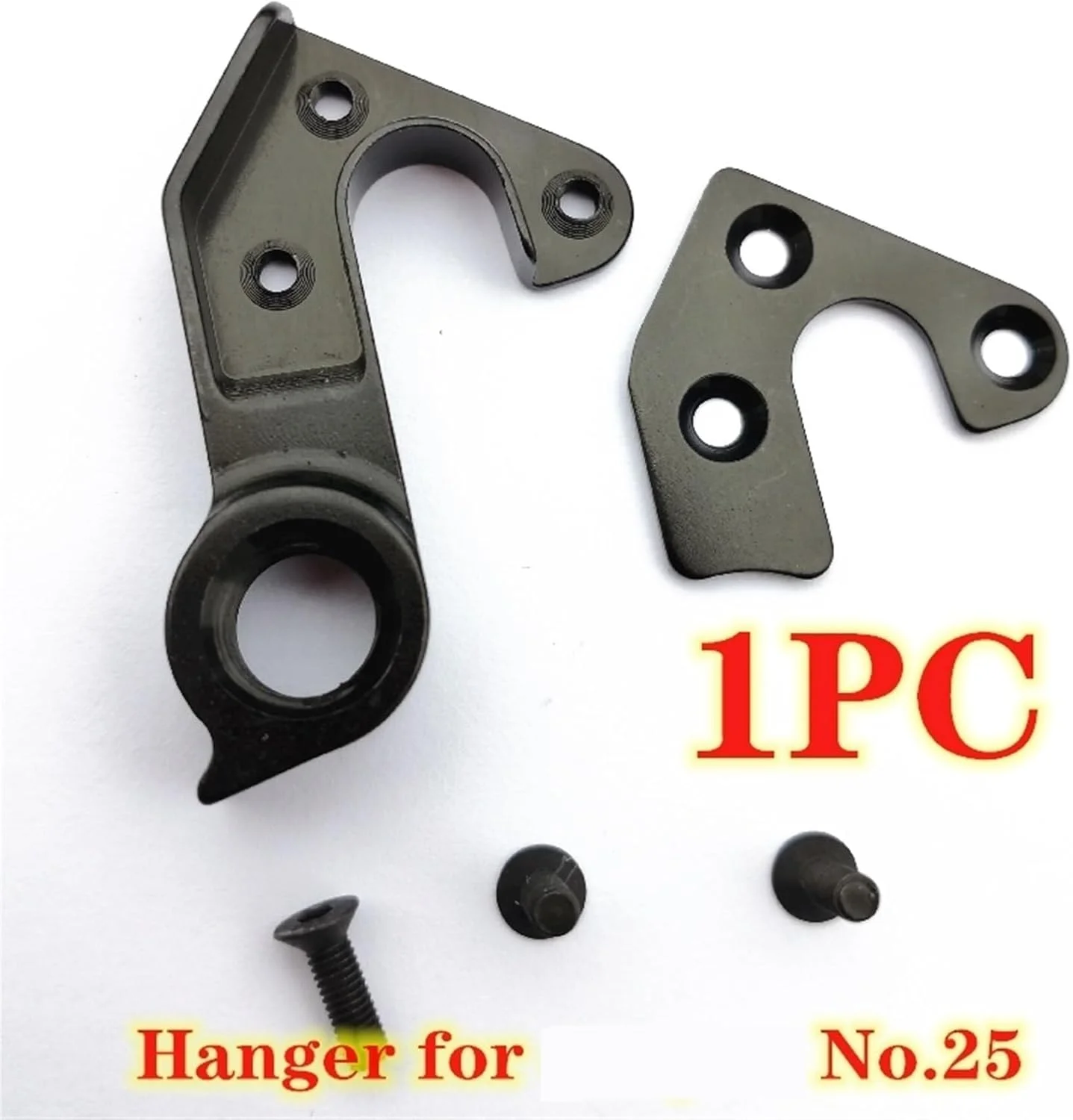 1 عدد آویز شانژمان عقب دوچرخه CNC شماره 28، مناسب برای Canyon، شماره 25، مناسب برای Aeroad، مناسب برای Ultimate CF، مناسب برای Speedmax CF SLX، قلاب آویز شانژمان دوچرخه با فریم کربنی