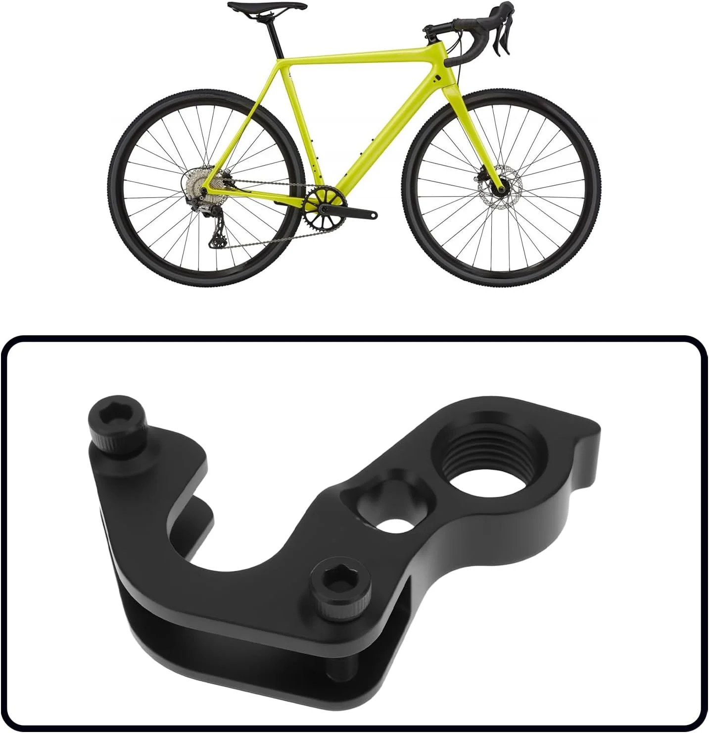 آویز شانژمان عقب دوچرخه مدل KP158 سازگار با Cannondale CAAD10 SuperX EVO Synapse Carbon