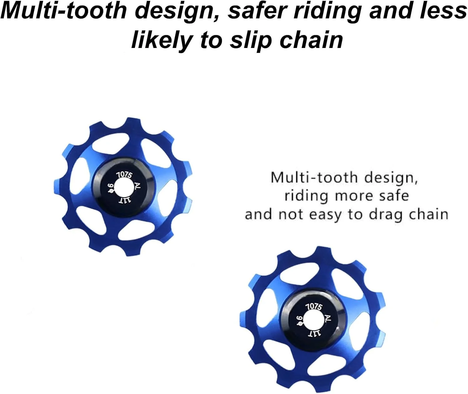 شانژمان عقب دوچرخه کوهستان 11T، شانژمان دوچرخه جاده ای آلیاژ آلومینیوم برای MTB، دوچرخه جاده