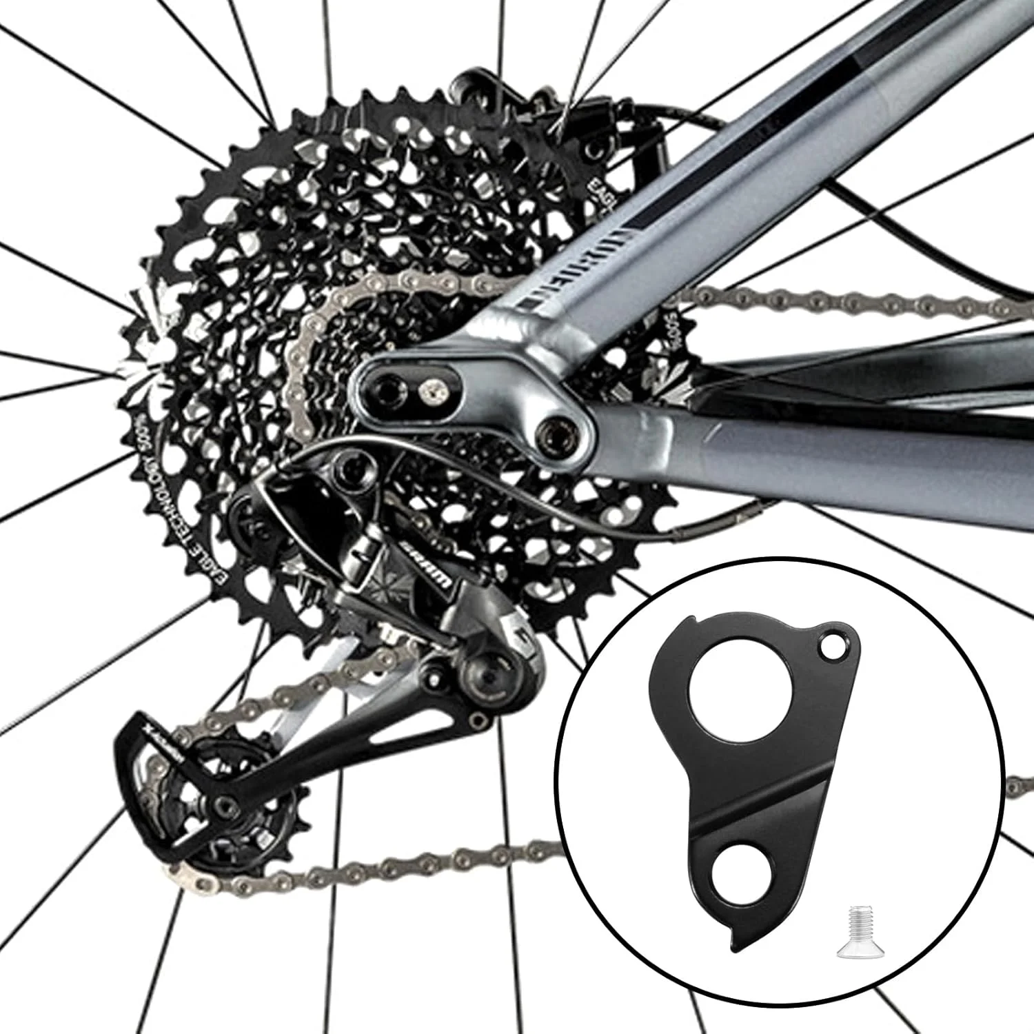 گوشواره شانژمان برای دوچرخه‌های Canyon شماره 26 Dude، Grand Canyon، Spectral AL، Strive، Torque DHX مدل‌های 2018، 2017، 2016، 2015، 2014 و بیشتر - قطعه جایگزین برای دوچرخه‌های کوهستانی، جاده‌ای و MTB