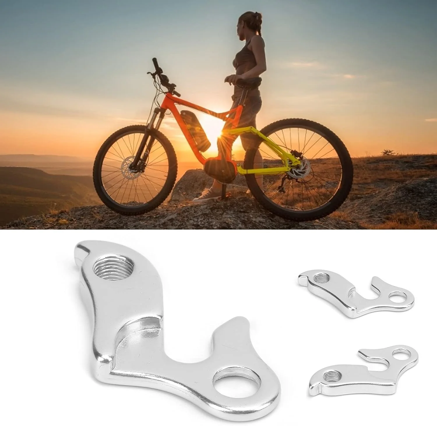 آویز شانژمان دوچرخه کوهستان، آویز شانژمان بادوام و کاربردی برای اتصال فریم و شانژمان عقب، مناسب برای لوازم جانبی فریم