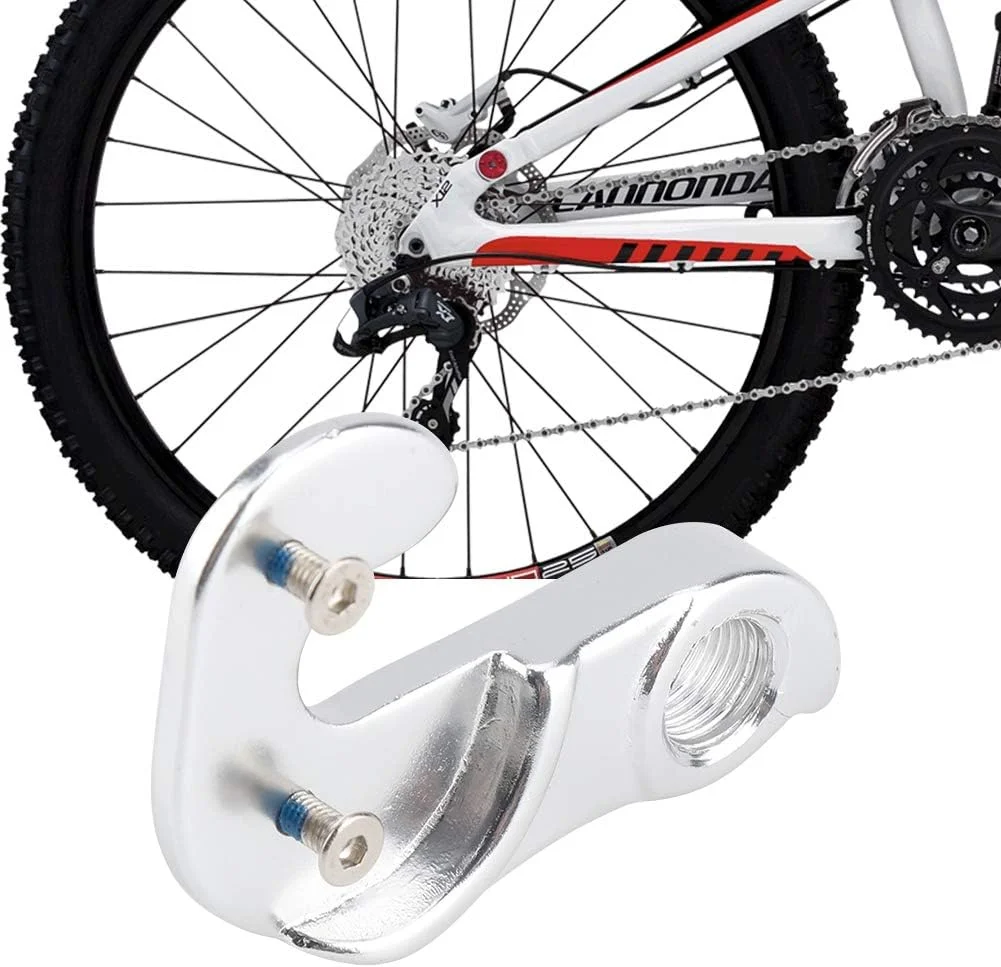 آویز شانژمان دنده عقب، قلاب های جهانی، قلاب آلیاژ آلومینیوم کوهستانی، مناسب برای اکثر دوچرخه ها، قابل تعویض، بست پیچی برای نصب و برداشتن آسان