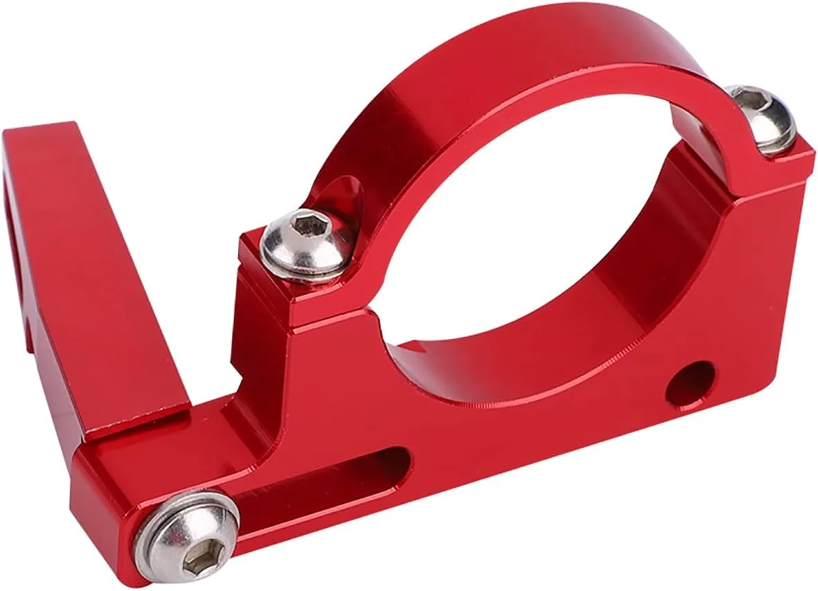 آداپتور گیره شانژمان جلو قابل تنظیم دوماری، آلیاژ آلومینیوم ضد زنگ سبک وزن مقاوم در برابر سایش، قطعه دوچرخه، طراحی انسانی راحت تر