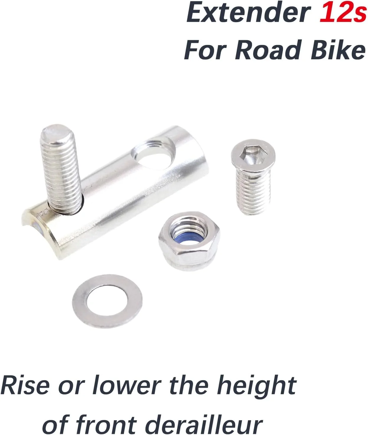 افزایش دهنده شانژمان جلو دوچرخه کورسی DJC مناسب Shimano Di2 105 R7000 R8000 R9100 R7170 R8170 R9250 R8150 Force AXS 12 سرعته، لوازم جانبی طبق عوض کن 11S 12S