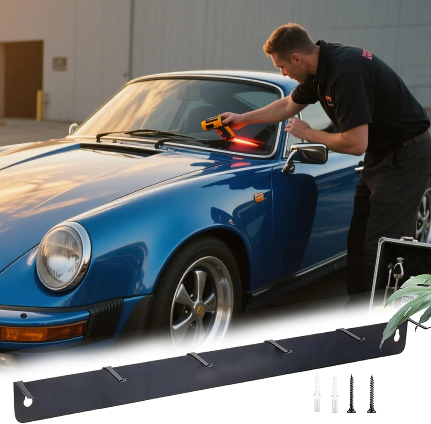 نگهدارنده برس دیتیلینگ | قفسه نگهداری برس دیتیل خودرو، قابل نصب روی دیوار - قفسه سبک وزن برای علاقه مندان به جعبه ابزار، رانندگان، دیتیلرها، گاراژ، کارگاه، خانه