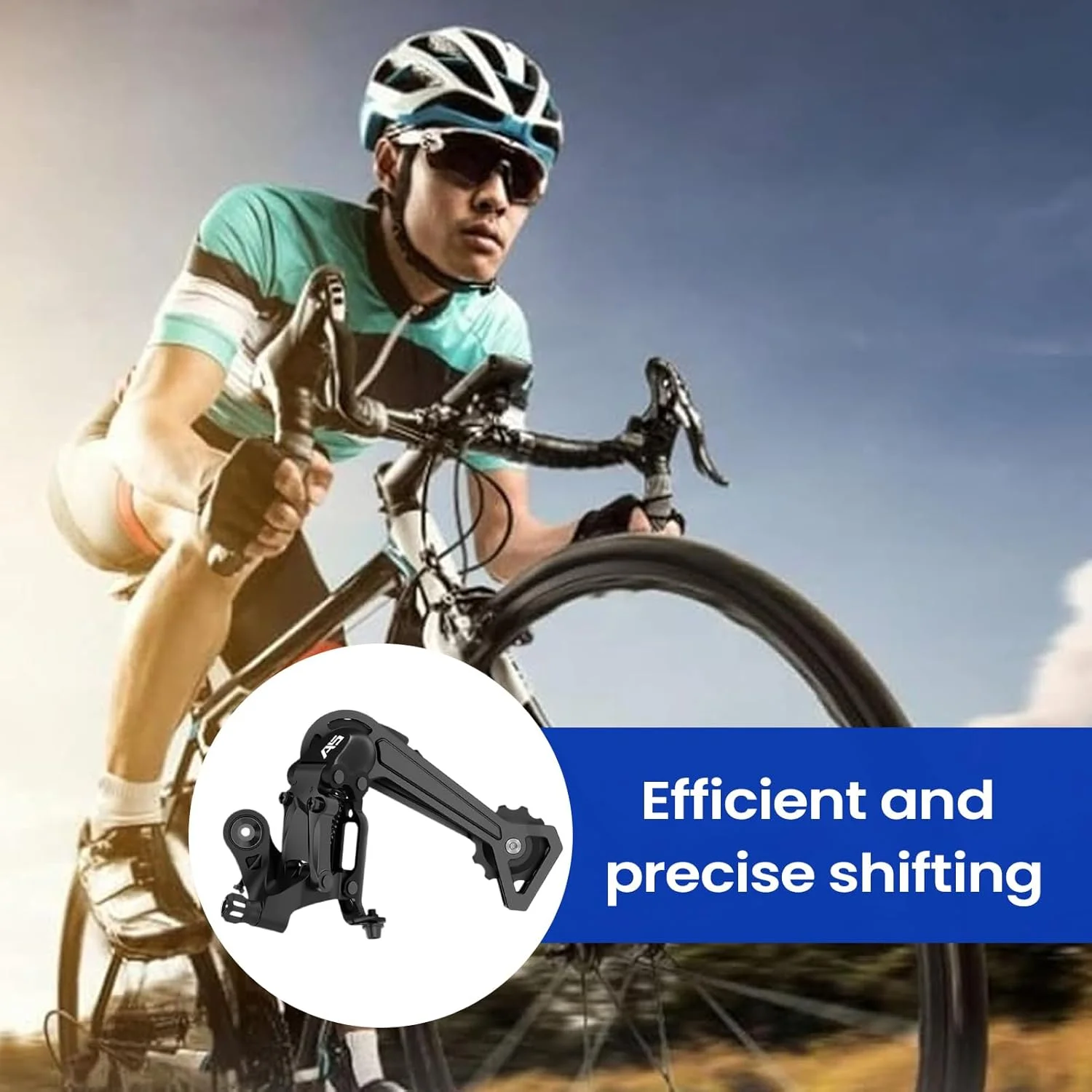 شانژمان دوچرخه، تعویض دنده 9 سرعته، شانژمان جایگزین برای دوچرخه سواران مبتدی جوان و بزرگسال، مناسب دوچرخه سواری جاده، کوهستان و فضای باز