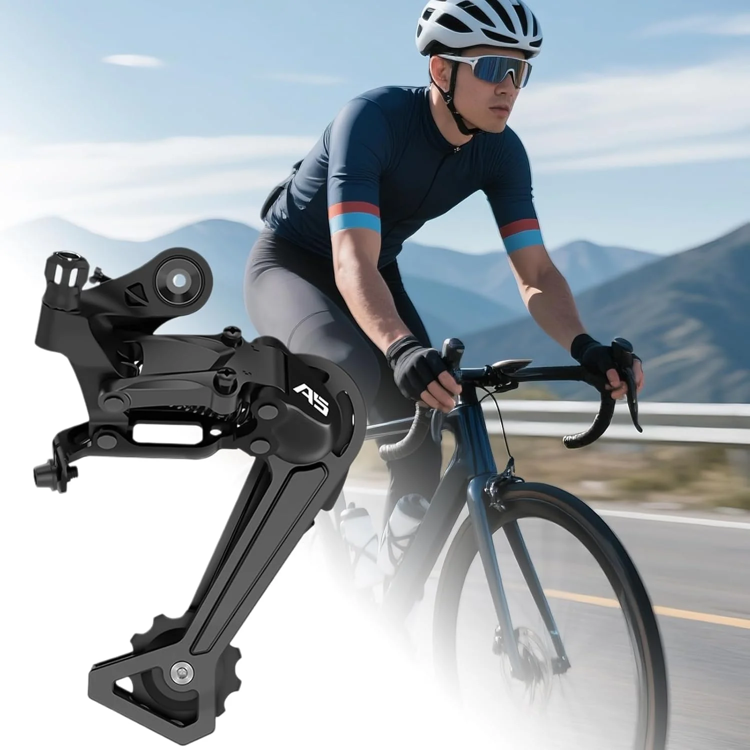 شانژمان عقب دوچرخه، شانژمان عقب دوچرخه 9 سرعته | تعویض کننده دنده برای دوچرخه سواران مبتدی جوان و بزرگسال، دوچرخه سواری جاده، کوهستان و فضای باز شانژمان عقب دوچرخه، شانژمان عقب دوچرخه 9 سرعته | تعویض کننده دنده برای دوچرخه سواران مبتدی جوان و بزرگسال، دوچرخه سواری جاده، کوهستان و فضای باز