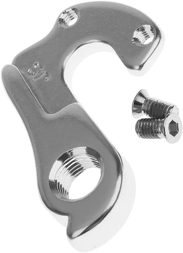 آویز شانژمان دوچرخه کوهستان 8 سرعته، آداپتور قلاب دم دوچرخه نقره ای (WG001-SL)