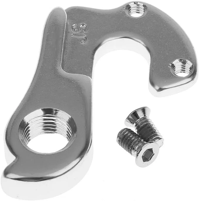 آویز شانژمان دوچرخه کوهستان 8 سرعته، آداپتور قلاب دم دوچرخه نقره ای (WG001-SL)