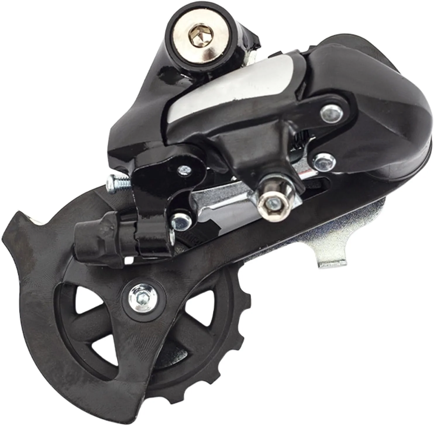 شانژمان عقب دوچرخه 6/7/8/9 سرعته مناسب برای دوچرخه تاشو، دوچرخه کوهستان، اتصال مستقیم، چرخ دوچرخه مشکی