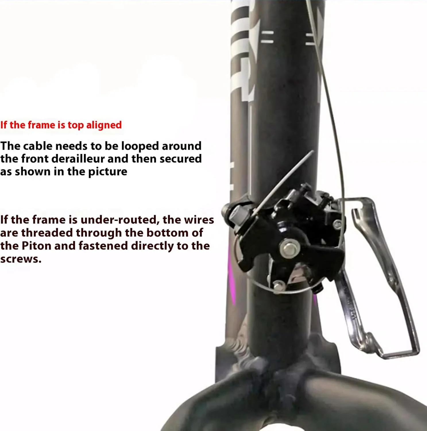 طبق عوض کن جلو دوچرخه سیستم 9/27 سرعته فولادی بادوام با نصب آسان و حرکت روان زنجیر