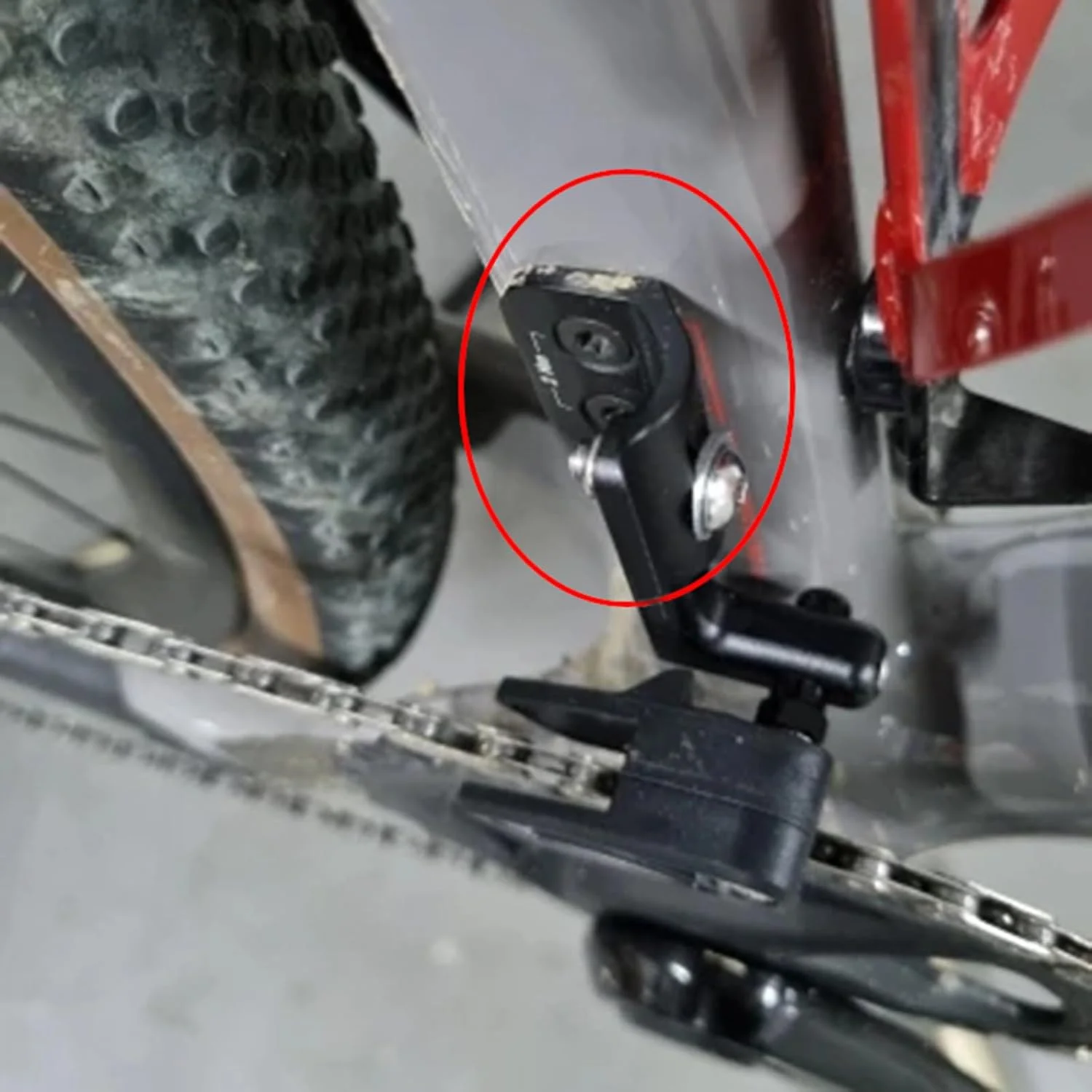 آویز شانژمان جلو دوچرخه، قلاب اتصال بدنه دوچرخه جاده ای، آلومینیومی، آداپتور نصب آلیاژ آلومینیوم برای دوچرخه جاده ای