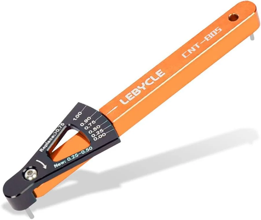 ابزار بررسی زنجیر دوچرخه، نشانگر میزان فرسودگی زنجیر برای دوچرخه کوهستان و جاده