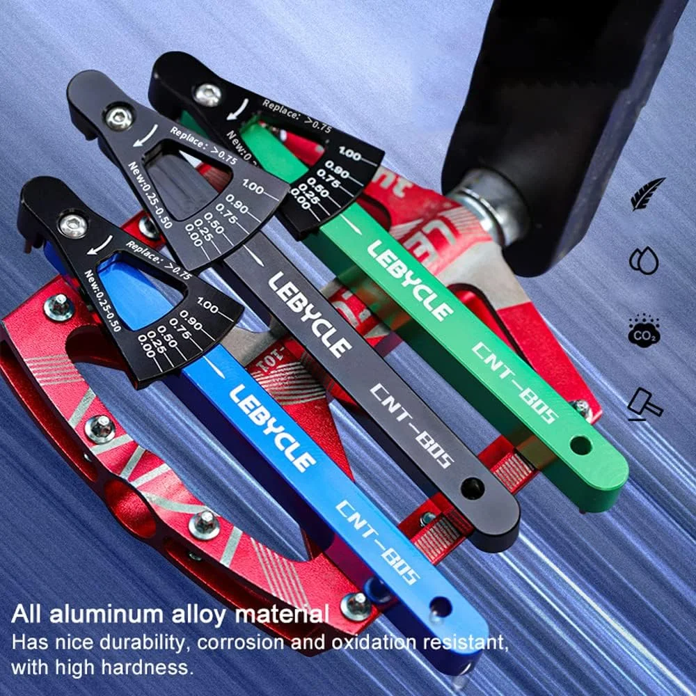 ابزار بررسی زنجیر دوچرخه، نشانگر میزان فرسودگی زنجیر برای دوچرخه کوهستان و جاده ابزار بررسی زنجیر دوچرخه، نشانگر میزان فرسودگی زنجیر برای دوچرخه کوهستان و جاده