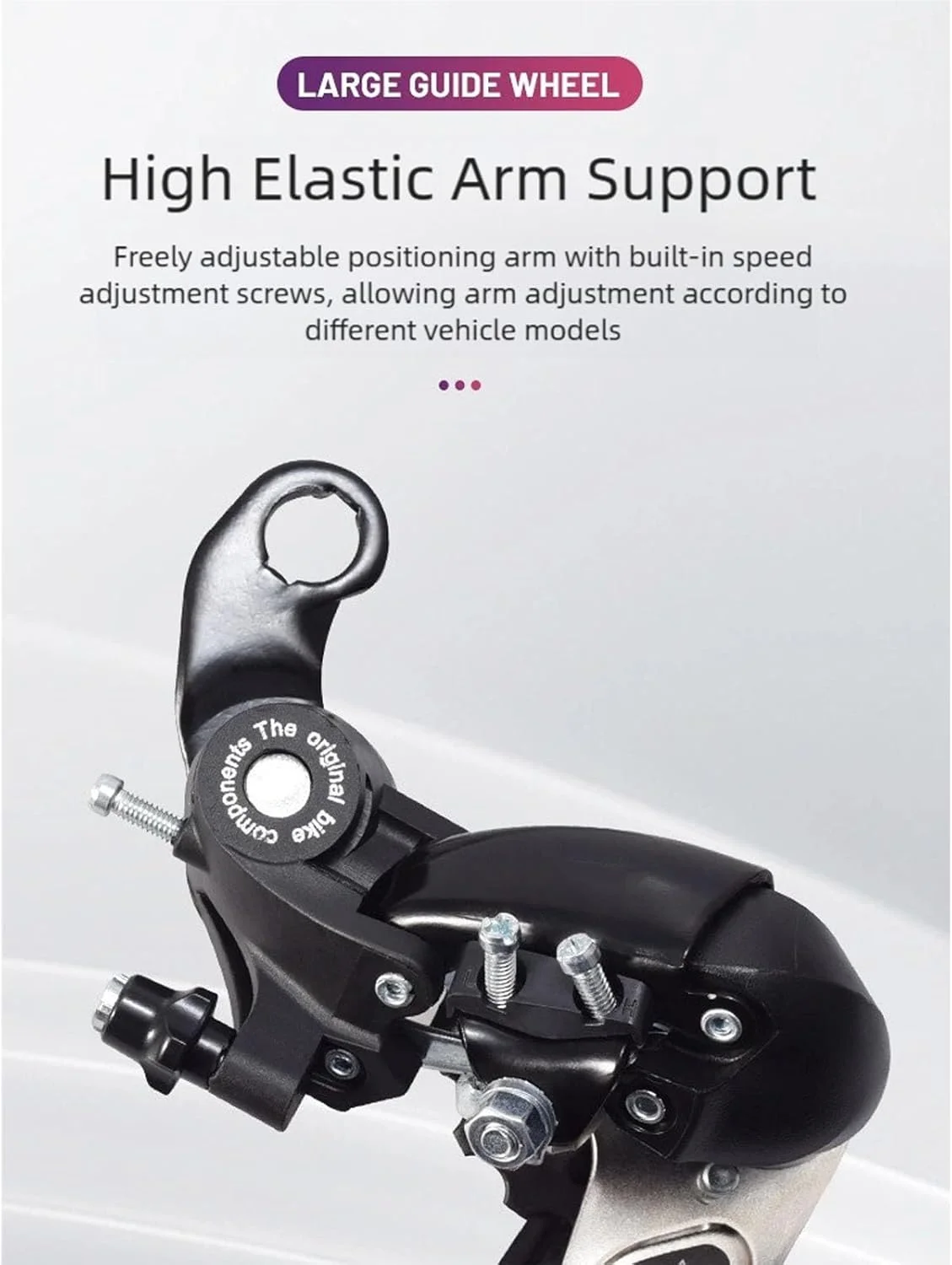 شانژمان عقب آلیاژ آلومینیوم برای دوچرخه های کوهستانی 6/7/8 سرعته، نصب مستقیم، قطعه تعویضی دوچرخه سواری، نگهداری دوچرخه شانژمان عقب آلیاژ آلومینیوم برای دوچرخه های کوهستانی 6/7/8 سرعته، نصب مستقیم، قطعه تعویضی دوچرخه سواری، نگهداری دوچرخه