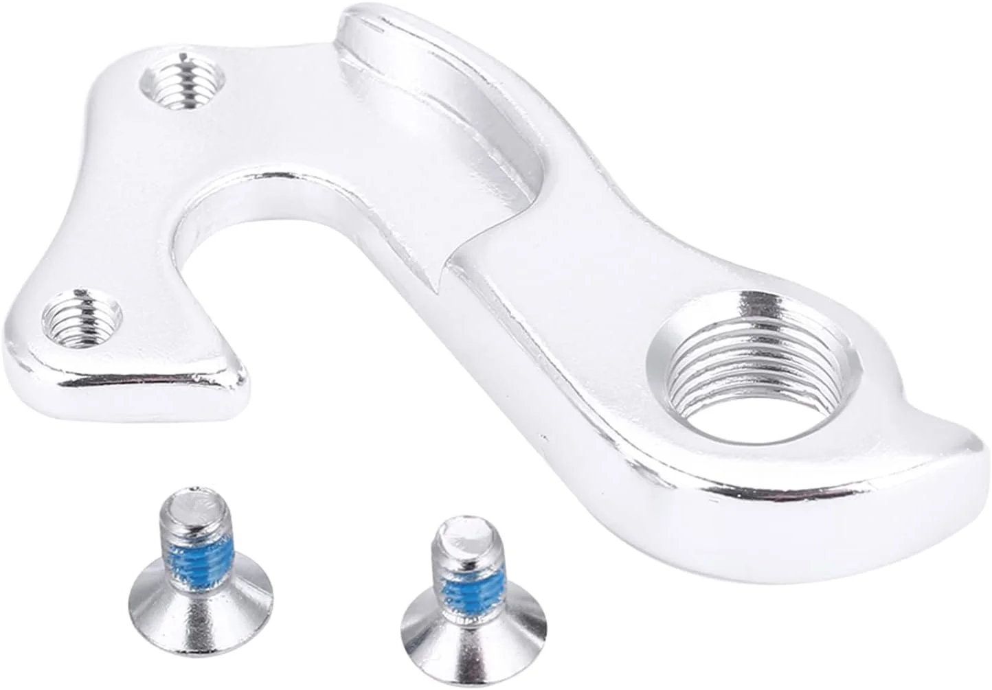 قلاب آویز شانژمان دنده عقب آلیاژ آلومینیوم، آویز دم دوچرخه بادوام با پیچ، بافت صاف برای دوچرخه سواران، مناسب برای نگهداری اکثر دوچرخه ها (288)