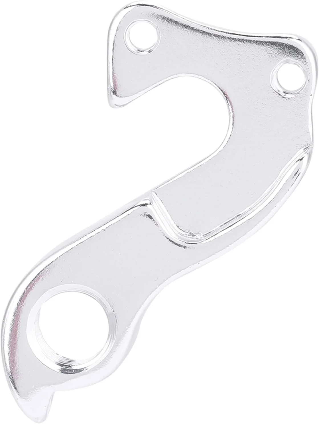 قلاب آویز شانژمان دنده عقب آلیاژ آلومینیوم، آویز دم دوچرخه بادوام با پیچ، بافت صاف برای دوچرخه سواران، مناسب برای نگهداری اکثر دوچرخه ها (288)