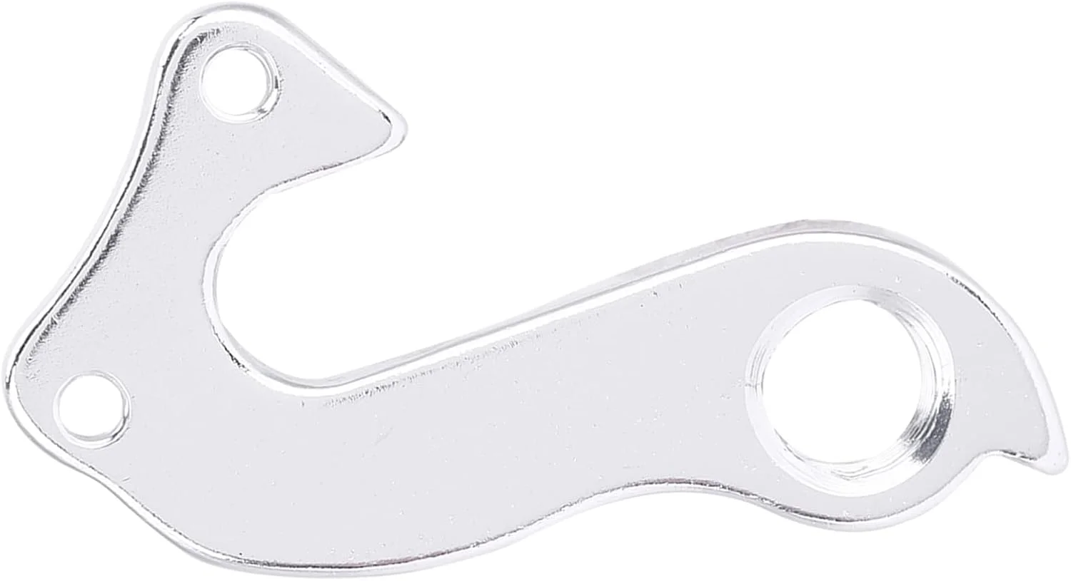 قلاب آویز شانژمان دنده عقب آلیاژ آلومینیوم، آویز دم دوچرخه بادوام با پیچ، بافت صاف برای دوچرخه سواران، مناسب برای نگهداری اکثر دوچرخه ها (288)