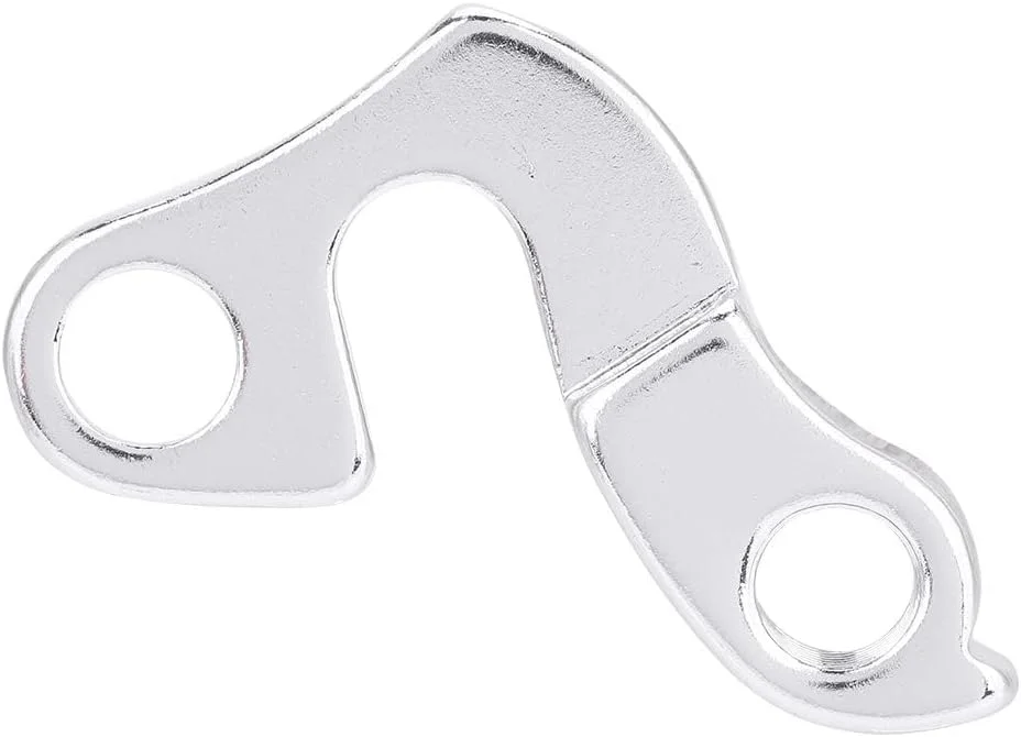 قلاب آویز شانژمان دنده عقب آلیاژ آلومینیوم، صاف به همراه مجموعه پیچ، آویز دم دوچرخه برای دوچرخه سواران (003)