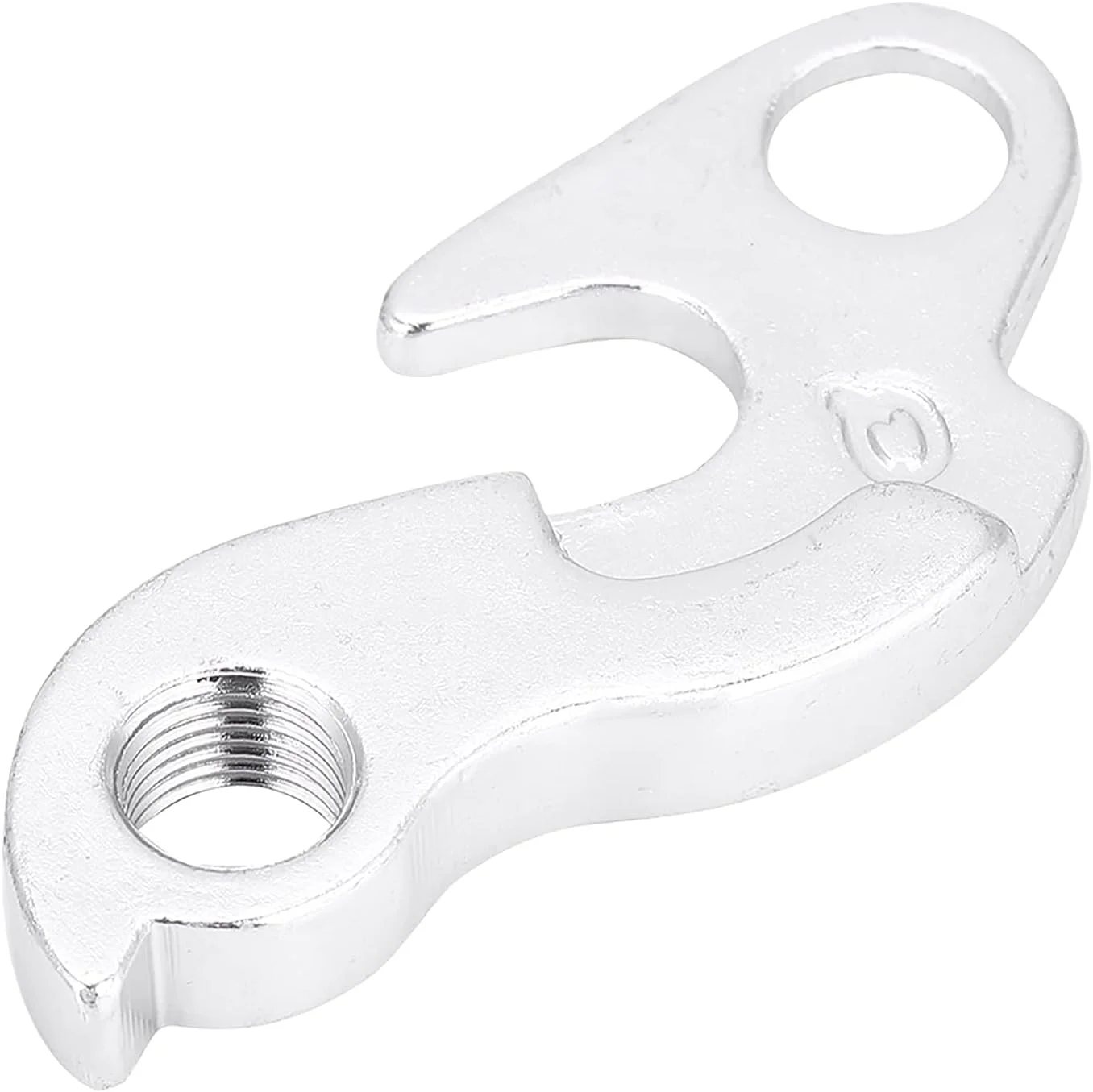 قلاب آویز شانژمان دنده عقب آلیاژ آلومینیوم، صاف به همراه مجموعه پیچ، آویز دم دوچرخه برای دوچرخه سواران (002)