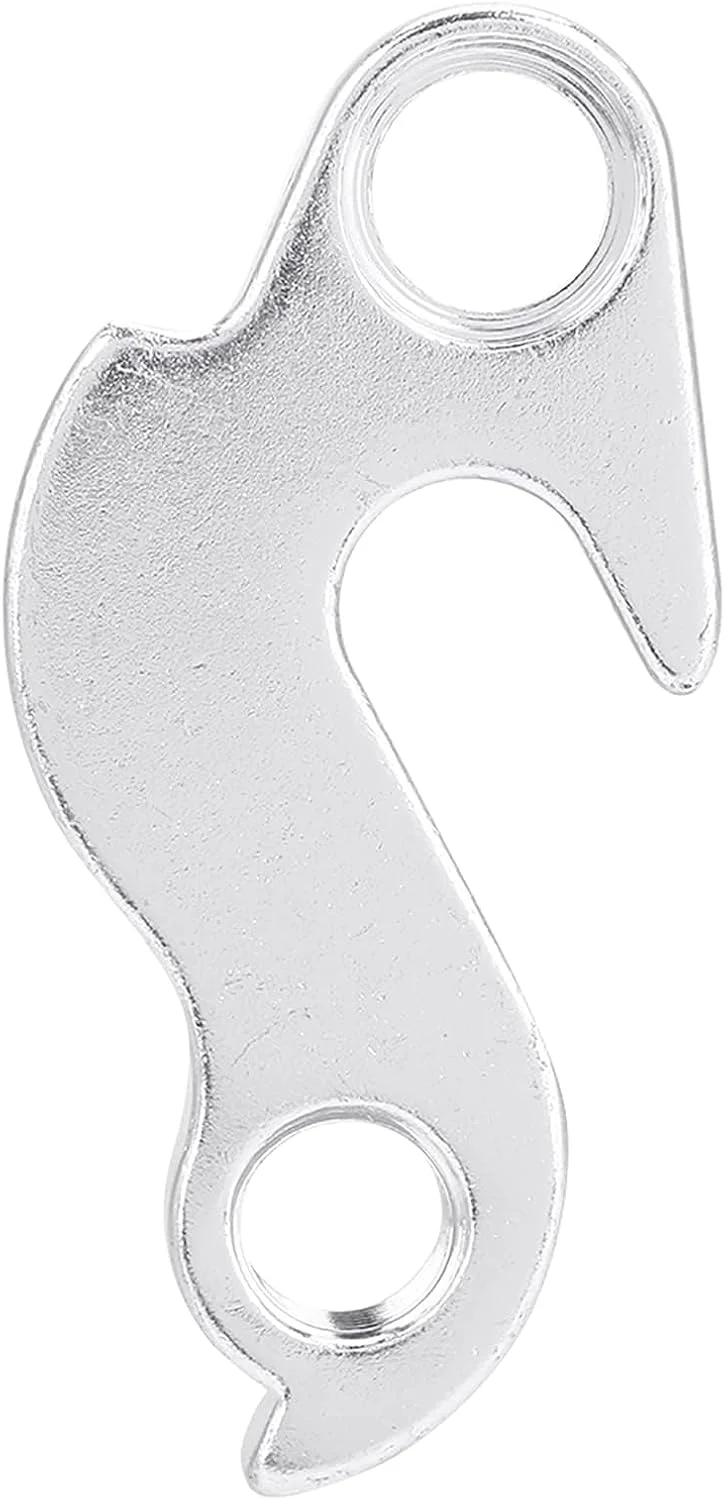 قلاب آویز شانژمان دنده عقب آلیاژ آلومینیوم، صاف به همراه مجموعه پیچ، آویز دم دوچرخه برای دوچرخه سواران (002)