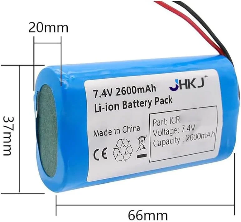 بسته باتری لیتیوم-یونی قابل شارژ 7.4 ولت 2600 میلی آمپر ساعت 3000 میلی آمپر ساعت 3350 میلی آمپر ساعت برای محصولات الکترونیکی DIY/اسباب بازی/روشنایی/تجهیزات، 7.4v2600mah بسته باتری لیتیوم-یونی قابل شارژ 7.4 ولت 2600 میلی آمپر ساعت 3000 میلی آمپر ساعت 3350 میلی آمپر ساعت برای محصولات الکترونیکی DIY/اسباب بازی/روشنایی/تجهیزات، 7.4v2600mah