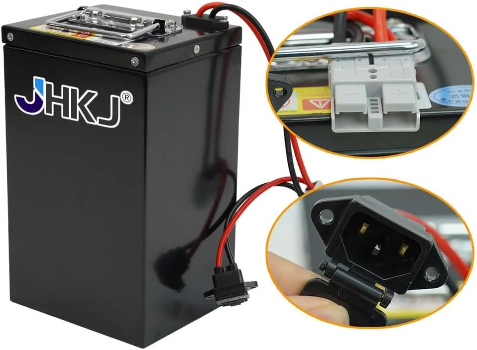 باتری لیتیومی 48 ولت 30 آمپر ساعت با دسته قابل حمل، 48 ولت بدون نیاز به تعمیر و نگهداری، مناسب برای لیفتراک/استکر برقی، مناسب برای کیت های تبدیل موتور 1500 وات باتری لیتیومی 48 ولت 30 آمپر ساعت با دسته قابل حمل، 48 ولت بدون نیاز به تعمیر و نگهداری، مناسب برای لیفتراک/استکر برقی، مناسب برای کیت های تبدیل موتور 1500 وات