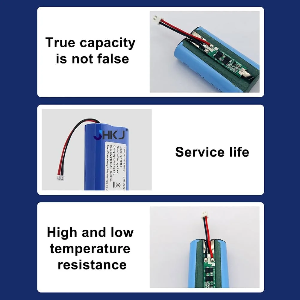 بسته باتری لیتیوم-یونی قابل شارژ 7.4 ولت 2600 میلی آمپر ساعت 3000 میلی آمپر ساعت 3350 میلی آمپر ساعت برای محصولات الکترونیکی DIY/اسباب بازی/روشنایی/تجهیزات، 7.4v2600mah بسته باتری لیتیوم-یونی قابل شارژ 7.4 ولت 2600 میلی آمپر ساعت 3000 میلی آمپر ساعت 3350 میلی آمپر ساعت برای محصولات الکترونیکی DIY/اسباب بازی/روشنایی/تجهیزات، 7.4v2600mah