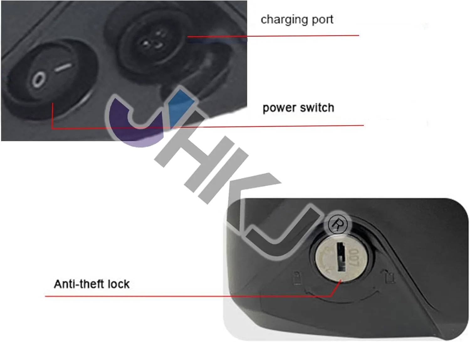 باتری لیتیومی 36 ولت 10 آمپر ساعت 15 آمپر ساعت 21 آمپر ساعت 27 آمپر ساعت جایگزین باتری 48 ولت 10 آمپر ساعت 15 آمپر ساعت 20 آمپر ساعت باتری لوله پایین با شارژر و سوئیچ برای موتور 360 وات - 1000 وات باتری لیتیومی 36 ولت 10 آمپر ساعت 15 آمپر ساعت 21 آمپر ساعت 27 آمپر ساعت جایگزین باتری 48 ولت 10 آمپر ساعت 15 آمپر ساعت 20 آمپر ساعت باتری لوله پایین با شارژر و سوئیچ برای موتور 360 وات - 1000 وات