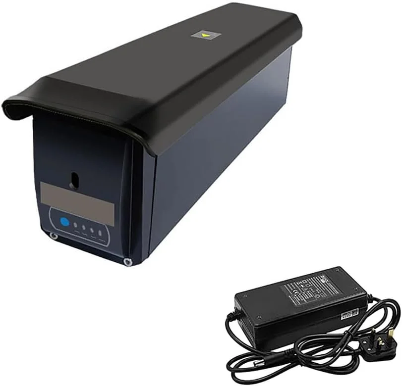 باتری لیتیوم یون 48 ولت 20 آمپر ساعت 25 آمپر ساعت 30 آمپر ساعت باتری لوله پایین 52 ولت 20 آمپر ساعت 25 آمپر ساعت برای کیت های تبدیل موتور 960 وات - 1450 وات با شارژر و چراغ نشانگر