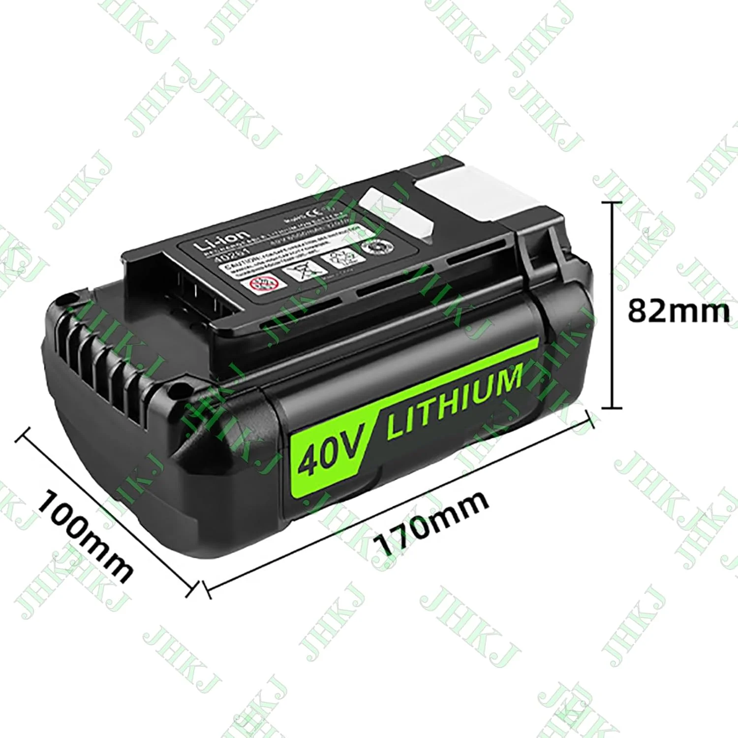 باتری ابزار لیتیوم-یونی 40 ولت 5 آمپر ساعت، باتری دمنده 40 ولت 5000 میلی آمپر ساعت، باتری ابزار برقی برای سری باتری های ماشین چمن زنی OP4026A OP4050 باتری ابزار لیتیوم-یونی 40 ولت 5 آمپر ساعت، باتری دمنده 40 ولت 5000 میلی آمپر ساعت، باتری ابزار برقی برای سری باتری های ماشین چمن زنی OP4026A OP4050