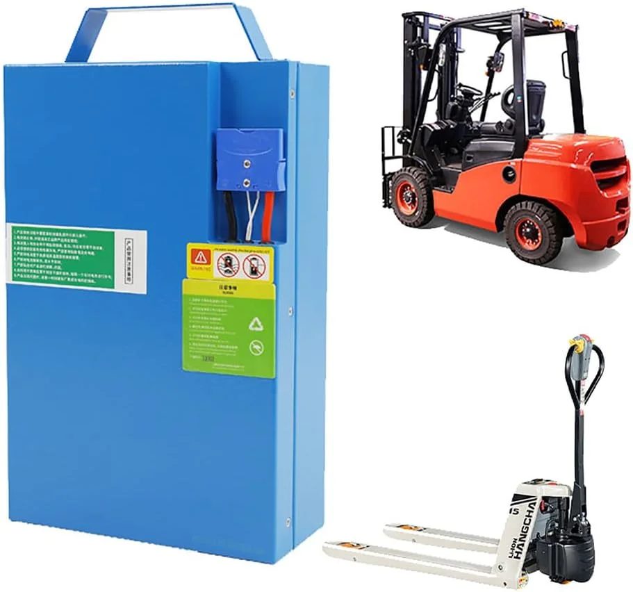 باتری لیتیومی 48 ولت 20 آمپر ساعت برای لیفتراک برقی با دسته قابل حمل، مناسب برای کیت های تبدیل موتور 950 وات