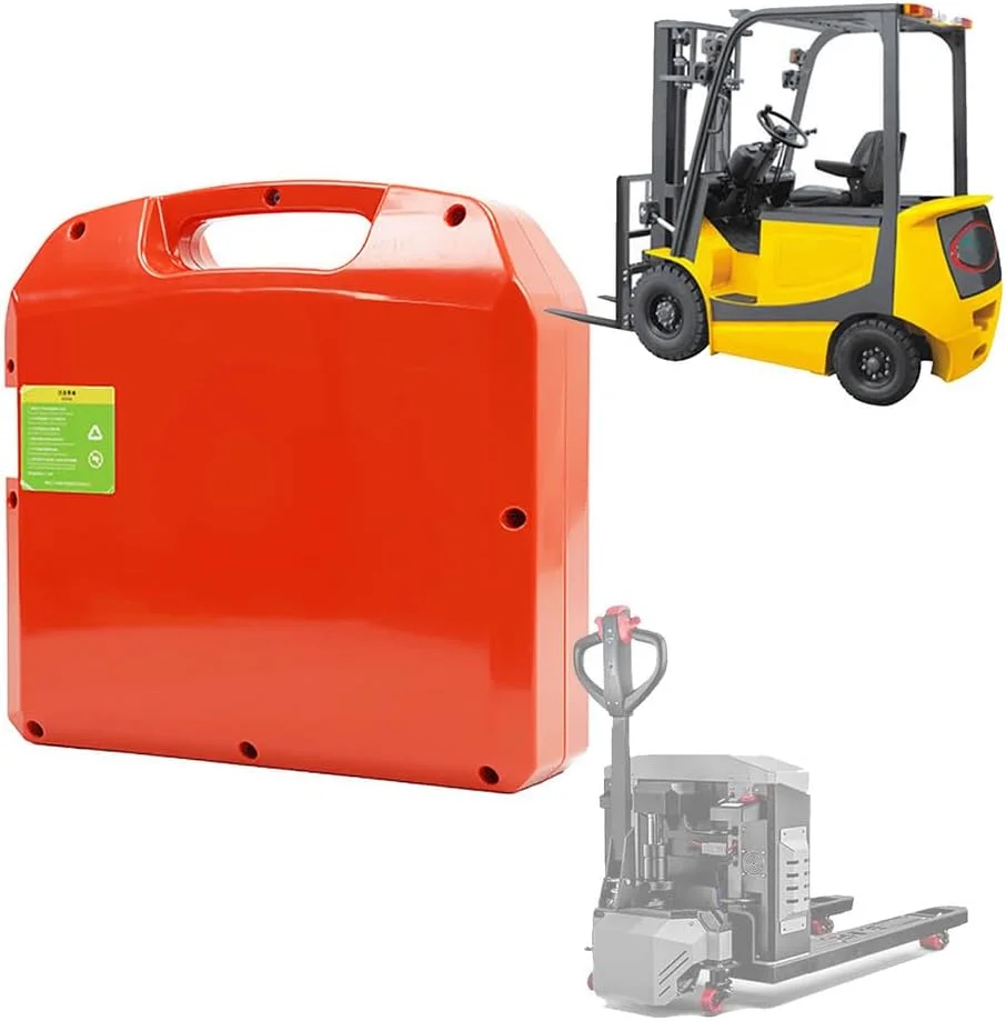 باطری لیتیومی لیفتراک 48 ولت 20 آمپر ساعت 30 آمپر ساعت و باطری پالت تراک برقی 24 ولت 20 آمپر ساعت 30 آمپر ساعت 40 آمپر ساعت 60 آمپر ساعت برای کیت های تبدیل موتور 500 وات - 1500 وات به همراه دسته