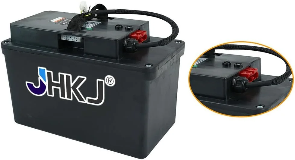 لیفتراک/استاکر برقی 24 ولت با باتری لیتیومی 24 ولت 40 آمپر ساعت بدون نیاز به نگهداری، مناسب برای کیت های تبدیل موتور 950 وات با دسته