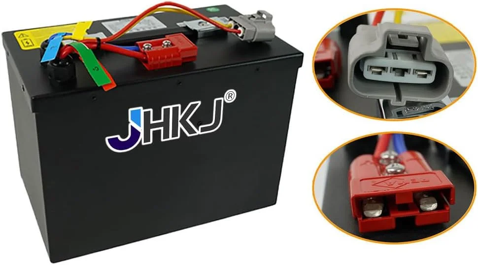 باطری لیتیوم آهن فسفات 24 ولت 40 آمپر ساعت برای استاکر و موتور 950 وات به همراه کلید