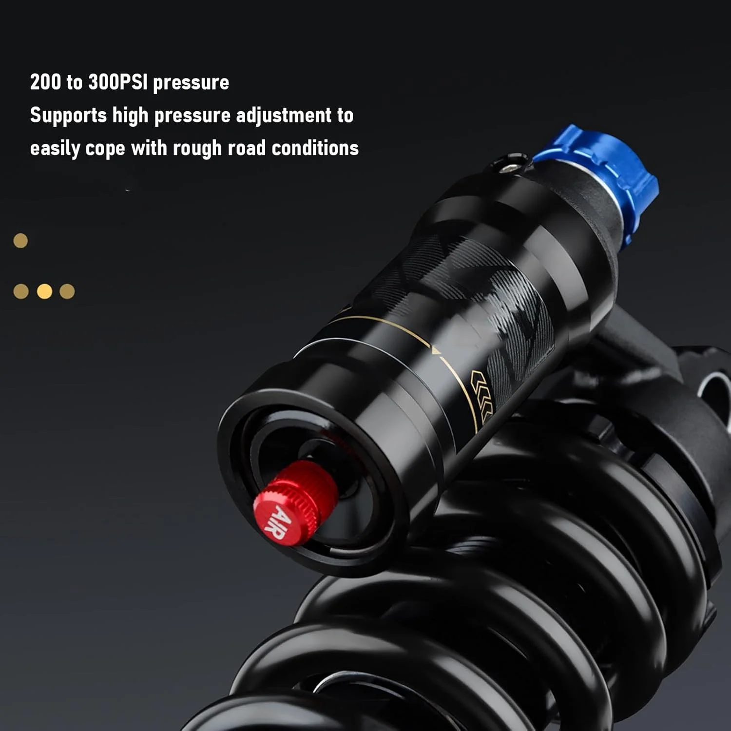 کمک فنر دوچرخه Cryfokt ساخته شده از آلیاژ آلومینیوم با استحکام بالا، لرزش را برای موتورسیکلت های برقی و دوچرخه های کوهستانی به حداقل می رساند کمک فنر دوچرخه Cryfokt ساخته شده از آلیاژ آلومینیوم با استحکام بالا، لرزش را برای موتورسیکلت های برقی و دوچرخه های کوهستانی به حداقل می رساند