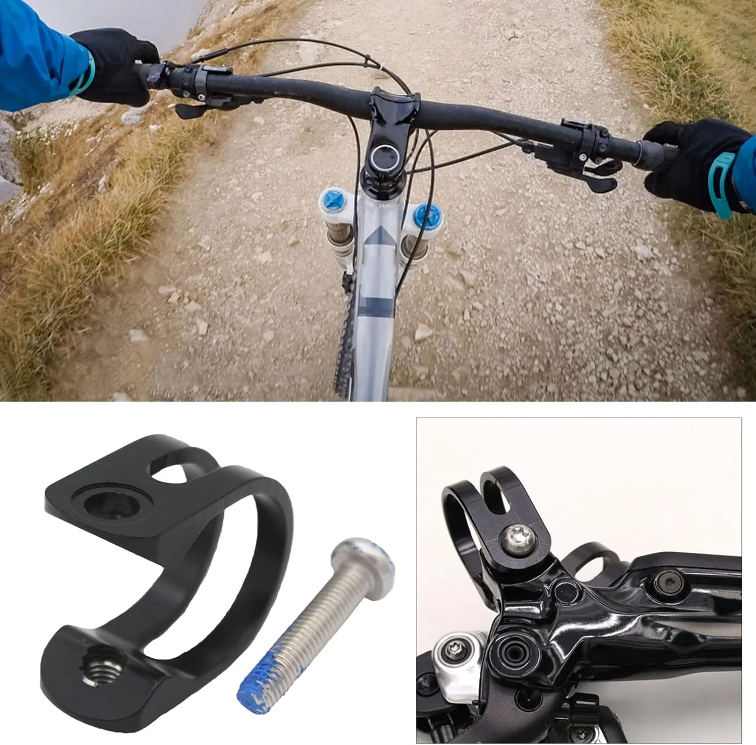 حلقه های گیره دوچرخه، یکپارچه سازهای دنده، نصب آسان، حلقه اهرم ترمز دوچرخه U شکل، آداپتور، براکت نصب اهرم دوچرخه آلومینیومی حلقه های گیره دوچرخه، یکپارچه سازهای دنده، نصب آسان، حلقه اهرم ترمز دوچرخه U شکل، آداپتور، براکت نصب اهرم دوچرخه آلومینیومی