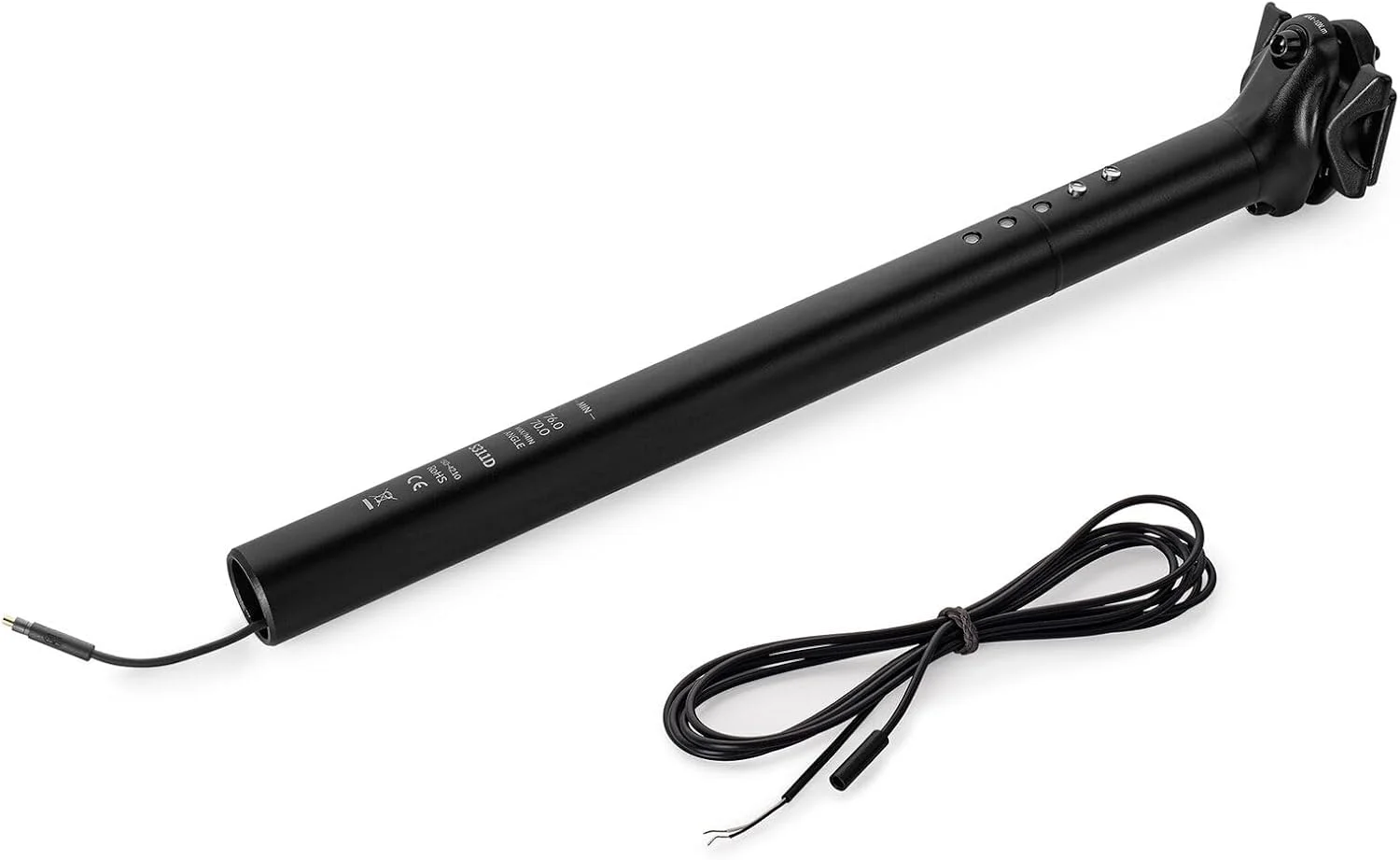 میله زین دوچرخه LED عمومی، مشکی آنودایز شده، میله چراغ ایمنی روشن با LED های قرمز، ساختار آلیاژ آلومینیوم قابل تنظیم میله زین دوچرخه LED عمومی، مشکی آنودایز شده، میله چراغ ایمنی روشن با LED های قرمز، ساختار آلیاژ آلومینیوم قابل تنظیم