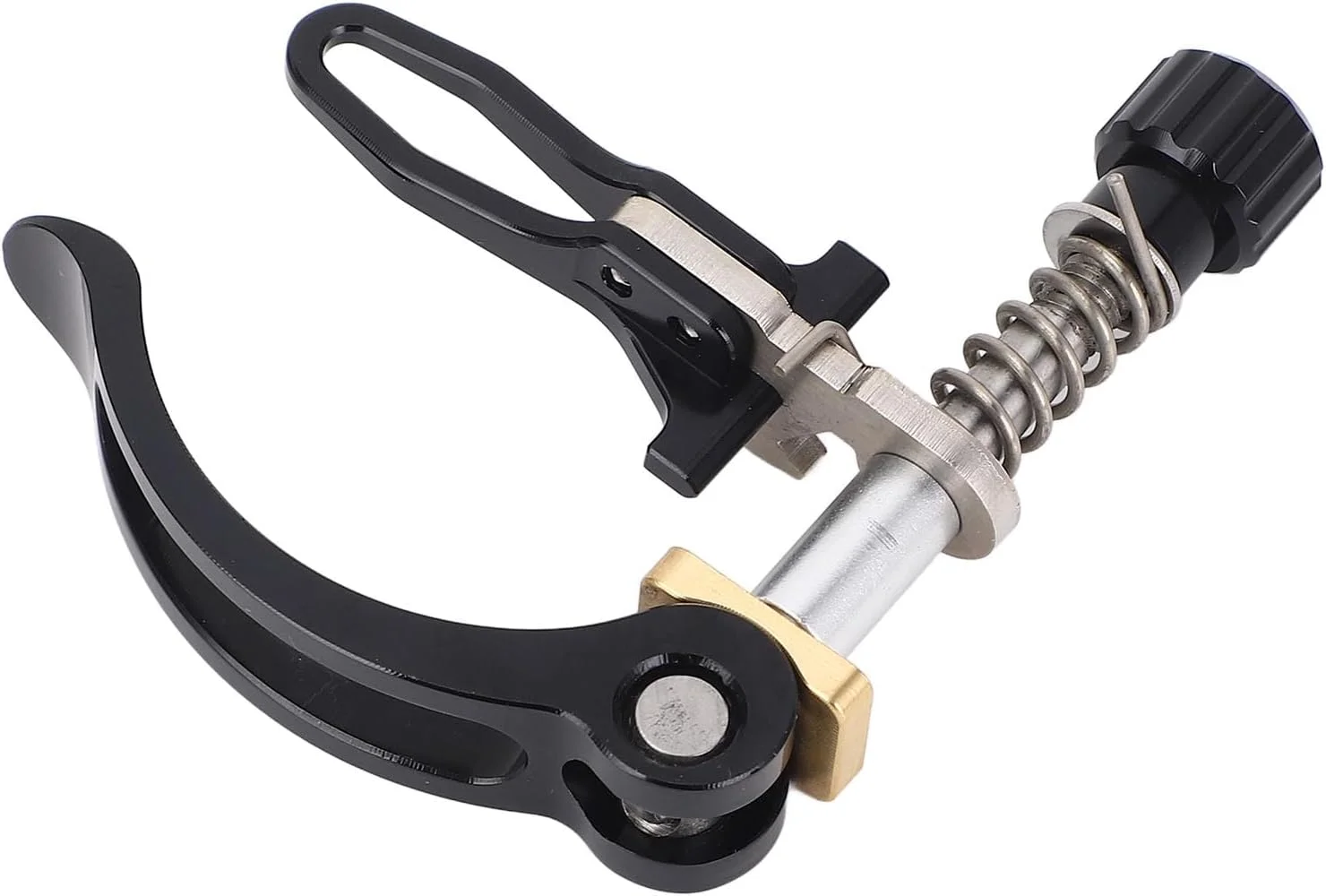 بست لوله زین استیل ضد زنگ موریلیان برای دوچرخه تاشو 3sixty، دسته پهن برای سایز 31.8 میلی متر، ساخت دقیق، جدا کردن و تنظیم آسان، پایدار و ایمن (مشکی)