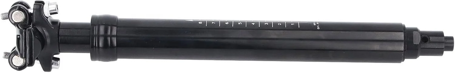 میله زین دوچرخه، 31.6 میلی متر با 100 میلی متر جابجایی، مسیریابی داخلی هیدرولیک آلیاژ آلومینیوم به همراه کیت کابل، مناسب برای دوچرخه های کوهستانی و جاده ای میله زین دوچرخه، 31.6 میلی متر با 100 میلی متر جابجایی، مسیریابی داخلی هیدرولیک آلیاژ آلومینیوم به همراه کیت کابل، مناسب برای دوچرخه های کوهستانی و جاده ای