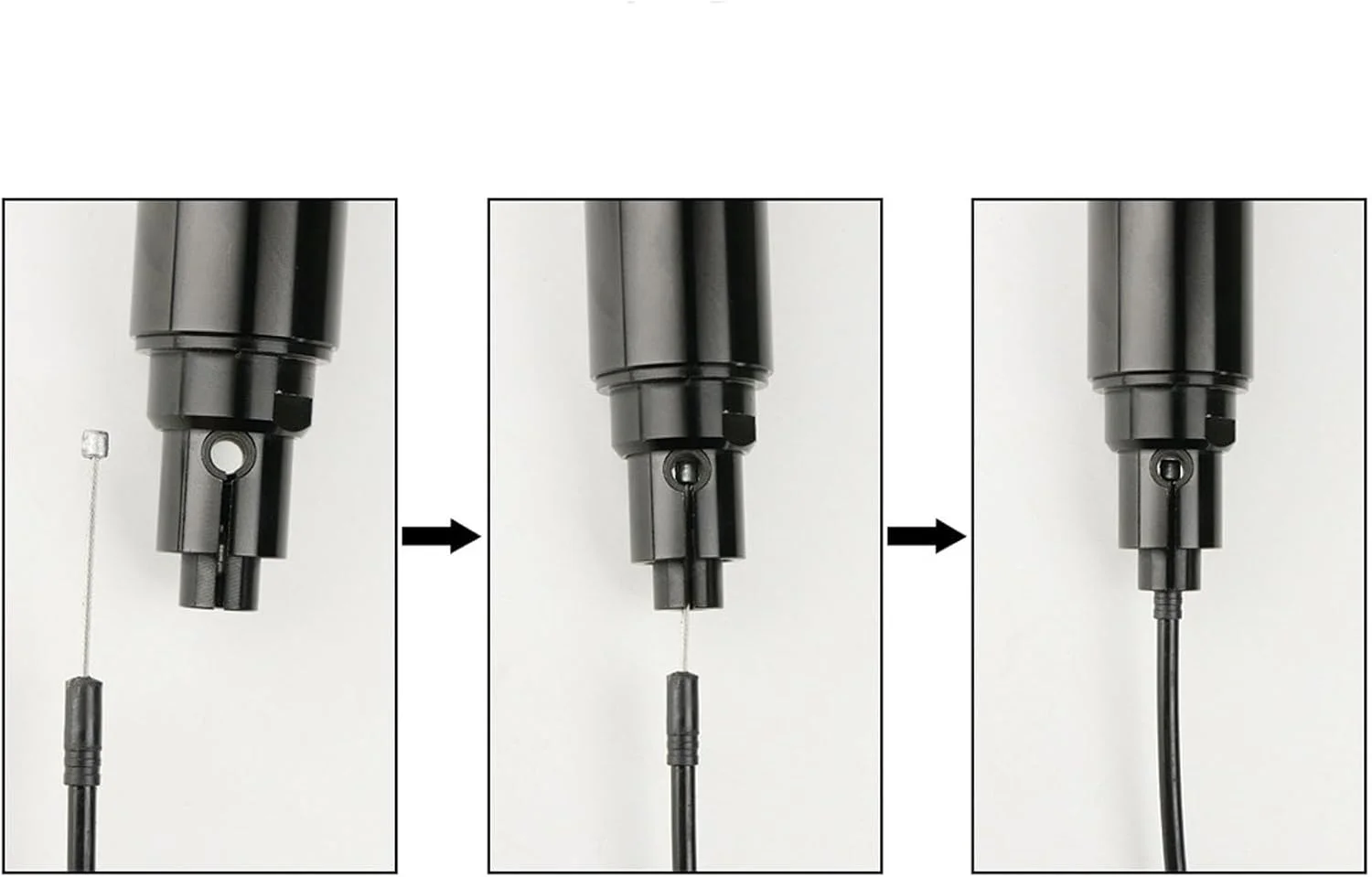 میله زین دوچرخه، 31.6 میلی متر با 100 میلی متر جابجایی، مسیریابی داخلی هیدرولیک آلیاژ آلومینیوم به همراه کیت کابل، مناسب برای دوچرخه های کوهستانی و جاده ای میله زین دوچرخه، 31.6 میلی متر با 100 میلی متر جابجایی، مسیریابی داخلی هیدرولیک آلیاژ آلومینیوم به همراه کیت کابل، مناسب برای دوچرخه های کوهستانی و جاده ای