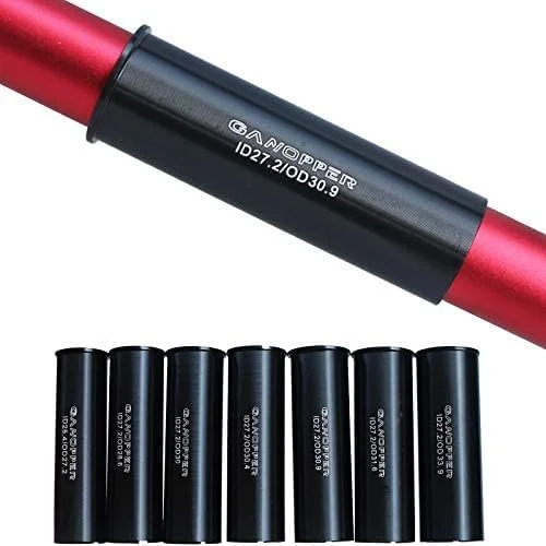 تبدیل لوله زین دوچرخه آلیاژی 100 میلی‌متری با اندازه‌های 22.2، 25.4، 26.6، 27.2 به 28.6، 30، 30.4، 30.9، 31.6، 31.8، 33.9، 34.9، 36