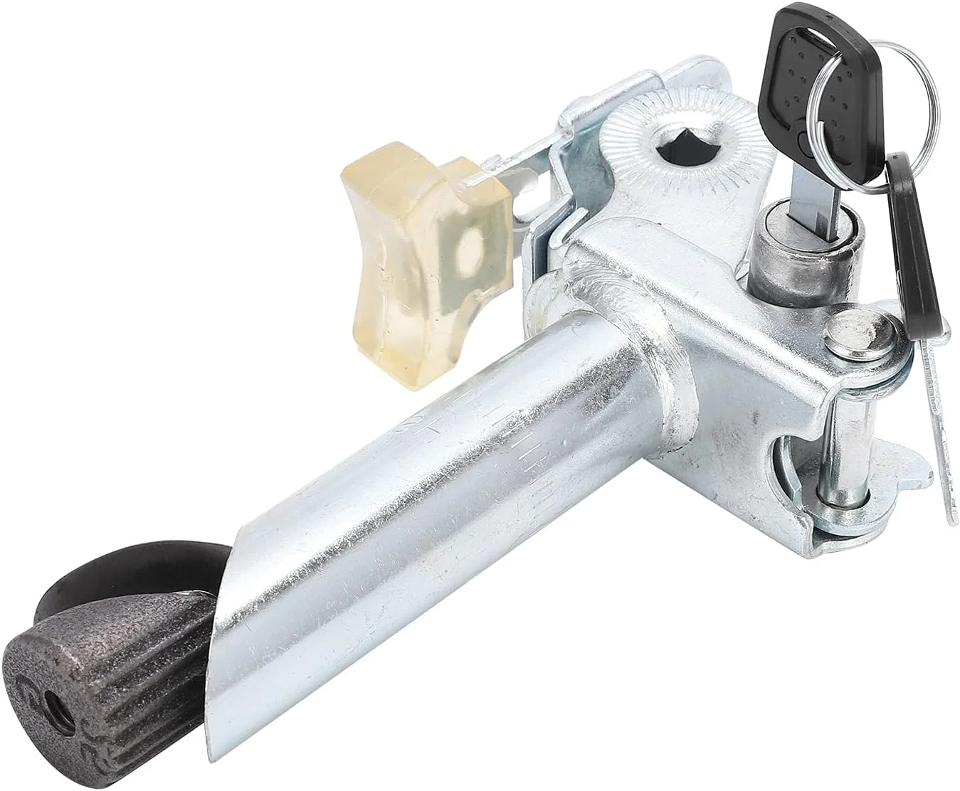 لوله زین فلزی تاشو دوچرخه برقی Cryfokt با محافظت ضد سرقت برای نصب آسان و استفاده بادوام، سبک وزن برای مسافرت، لوازم جانبی لوله زین فلزی تاشو دوچرخه برقی Cryfokt با محافظت ضد سرقت برای نصب آسان و استفاده بادوام، سبک وزن برای مسافرت، لوازم جانبی